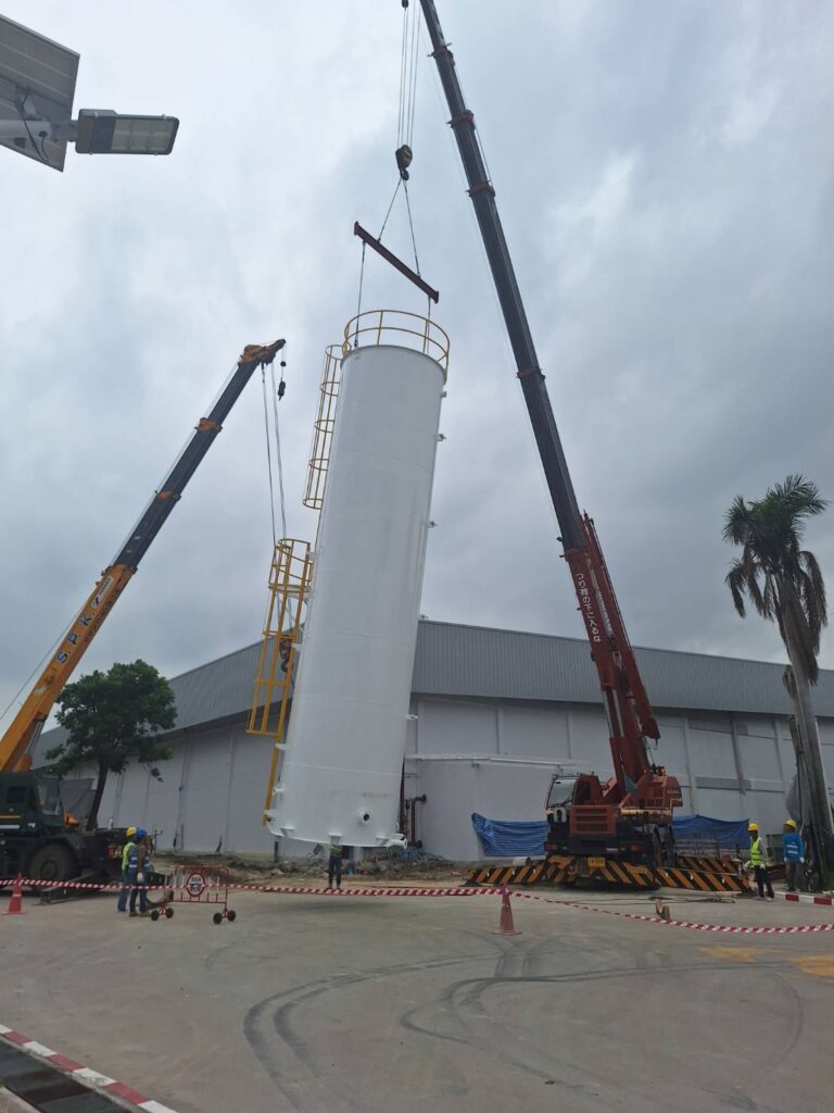 Steel-Water-tank-installation-thailand 2
