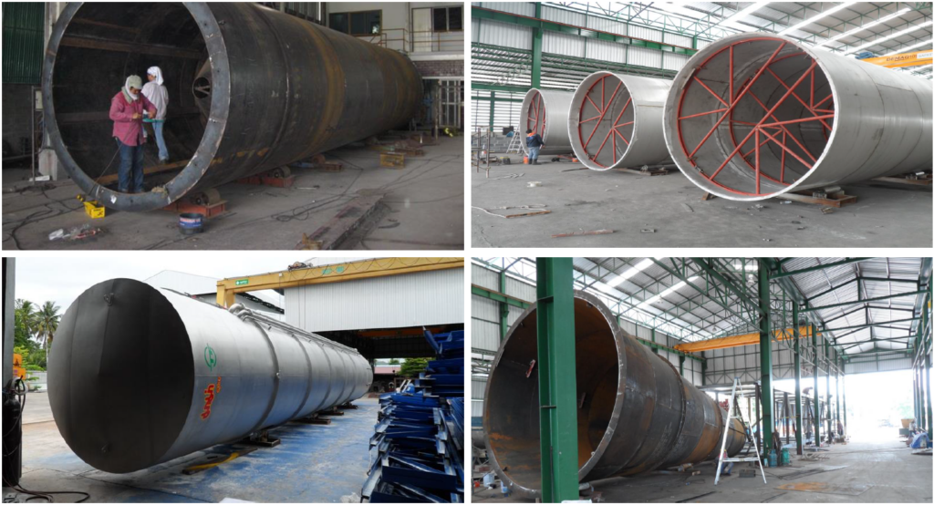 tank fabrication เชื่อมถัง ผลิตถังเหล็ก
