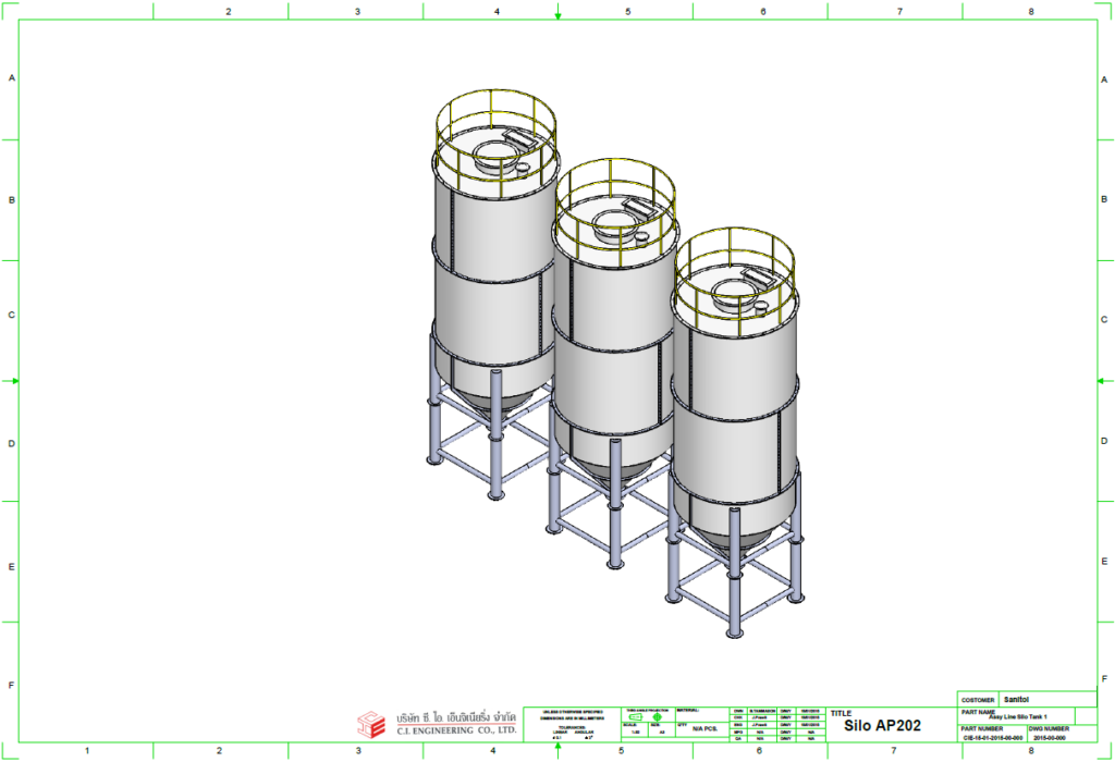 รับออกแบบผลิตถังไซโล-Silo-tank 2